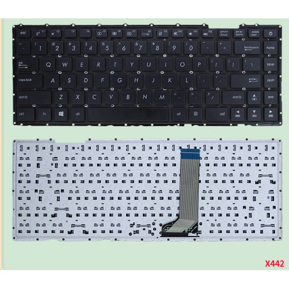 เหมาะสําหรับ Asus Asus X442 X442UA A442 A480U F44U R419U X442URR คีย์บอร์ด