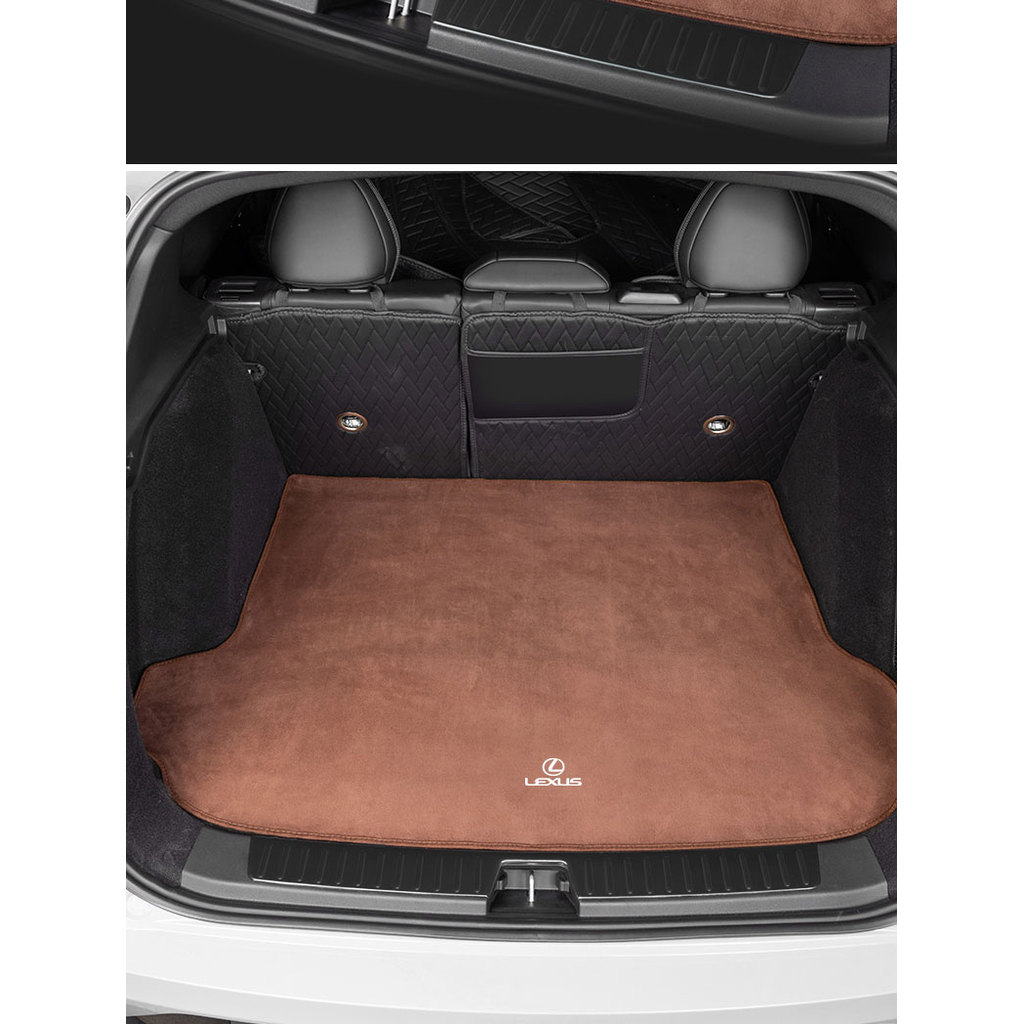 เหมาะสําหรับ Lexus Trunk Mat es200/300 h/x350/rx/ux260h/nx Suede Tail กล่อง Mat