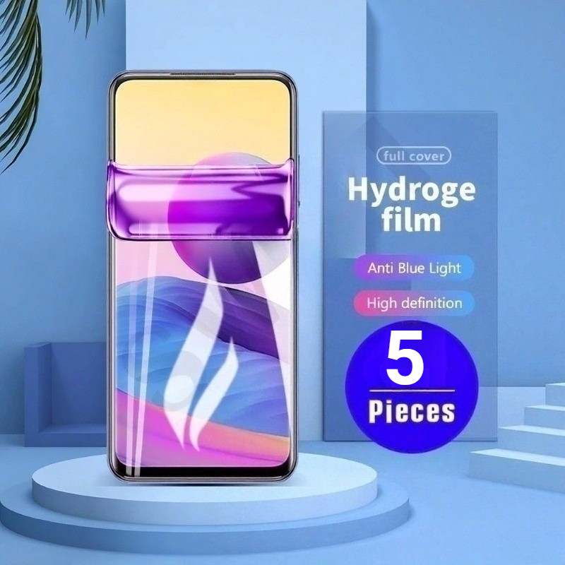 5PCS Matte Frosted Hydrogelฟิล์มสําหรับSharp Aquos Zero 6 2 wish 4 V7 V6 sense 9 8 7 R9 R8s R7s R10 