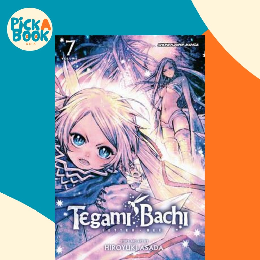 - Tegami Bachi, Vol. 7 โดย Hiruki Asada (ฉบับสหรัฐอเมริกาปกอ่อน)