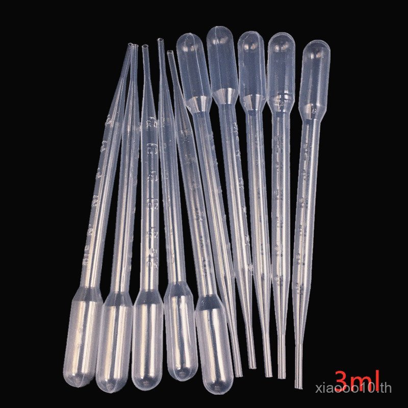 3ml Dropper DIY เครื่องประดับคริสตัลโปร่งใส Dropper เครื่องมือ Dropper 3ml ท่อพลาสติกฟาง