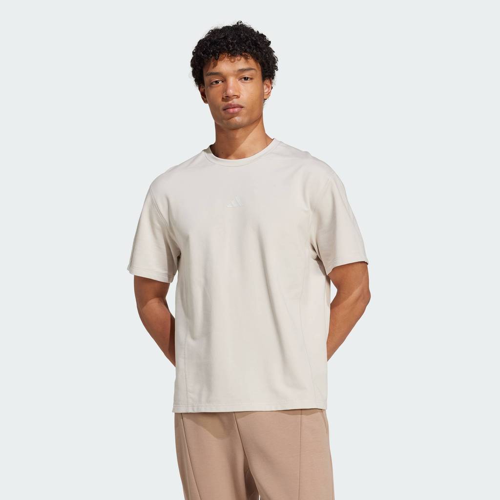 adidas Gym & Training D4T X Tee Men Beige JX0705