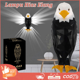 Lampu Dinding LED Berbentuk Elang Lampu Hias Dinding Kreatif Lampu Hias Elang 3D Lampu Hias Ruang Tamu