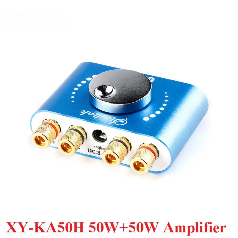 XY-KA50H 50W + 50W บอร์ดเครื่องขยายเสียงบลูทูธ 5.0 โมดูล TPA3116D2 HIFI 2.0 ลําโพงเสียงดิจิตอล APP A