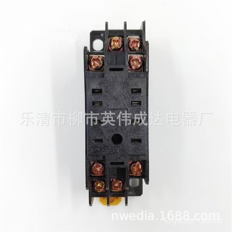 PYF08A ฐานรีเลย์ 8 พินขนาดเล็ก JQX-13F MY2N-J HH52P MY2NJ H3Y-2 ซ็อกเก็ต