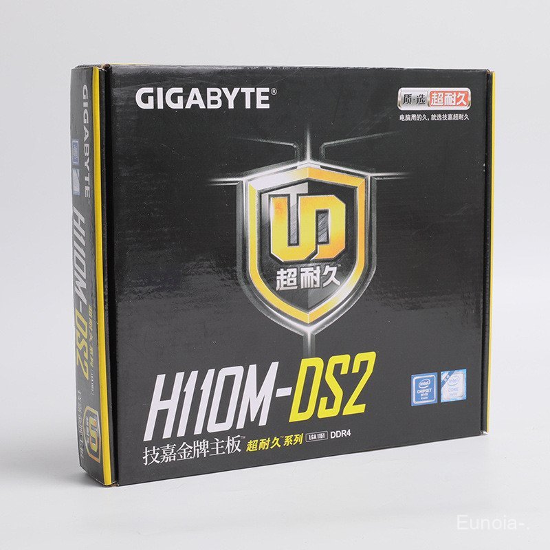 เหมาะสําหรับเมนบอร์ดเกมเดสก์ท็อป Gigabyte H110M-DS2 โครงสร้างเมนบอร์ด: Micro-ATX รองรับ CPU