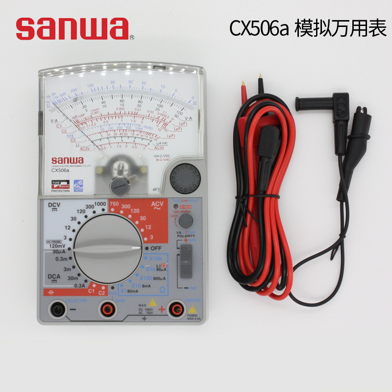 ญี่ปุ่น Sanwa sanwaCX506A ญี่ปุ่น Sanwa Pointer ประเภท Analog มัลติมิเตอร์มือถือนาฬิกาพกมัลติมิเตอร์