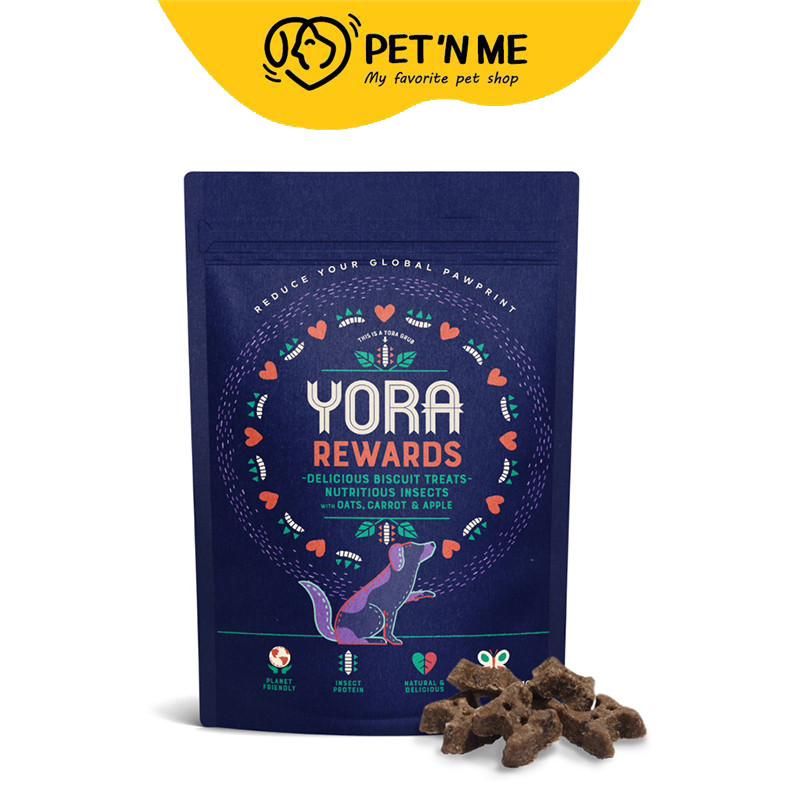 [จัดส่งจากร้านค้า] YORA โยรา ขนมบิสกิต รีวอร์ดส สำหรับสุนัข 100 g [5060604230116]