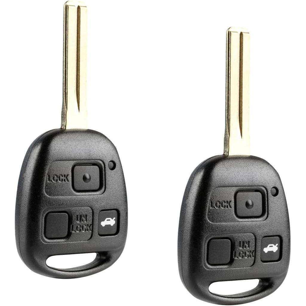 Key Fob เหมาะกับ 1997-2005 ES300 GS300 GS400 GS430 IS300 LS400 Keyless Entry Remote (HYQ1512V), ชุด 