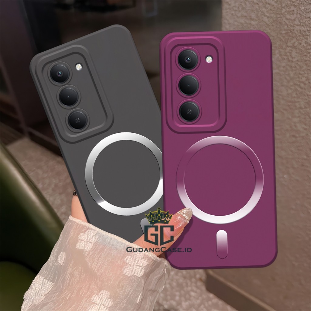Redmi 15 / Redmi 15C / Poco C85 / Redmi 14C / Redmi 13X / Redmi 13 Case - Modern Circle Casing