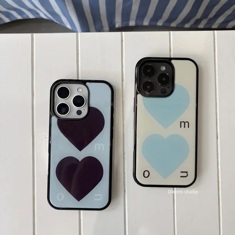 คู่ Love เคสโทรศัพท์ Anti-Fall สําหรับ iPhone 18 Pro Max 18 Pro 17 Promax 16 Promax 15 Promax 11 12 13 17 14plus 15plus 16e 16plus 15pro 17air