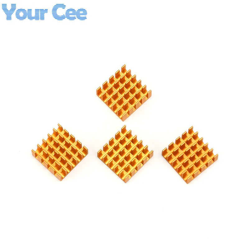 5 ชิ้น/2 ชิ้นฮีทซิงค์ 22*22*10 มิลลิเมตร Cooling Fin หม้อน้ําอลูมิเนียมความร้อน Cooler 22X22X10 มิลล