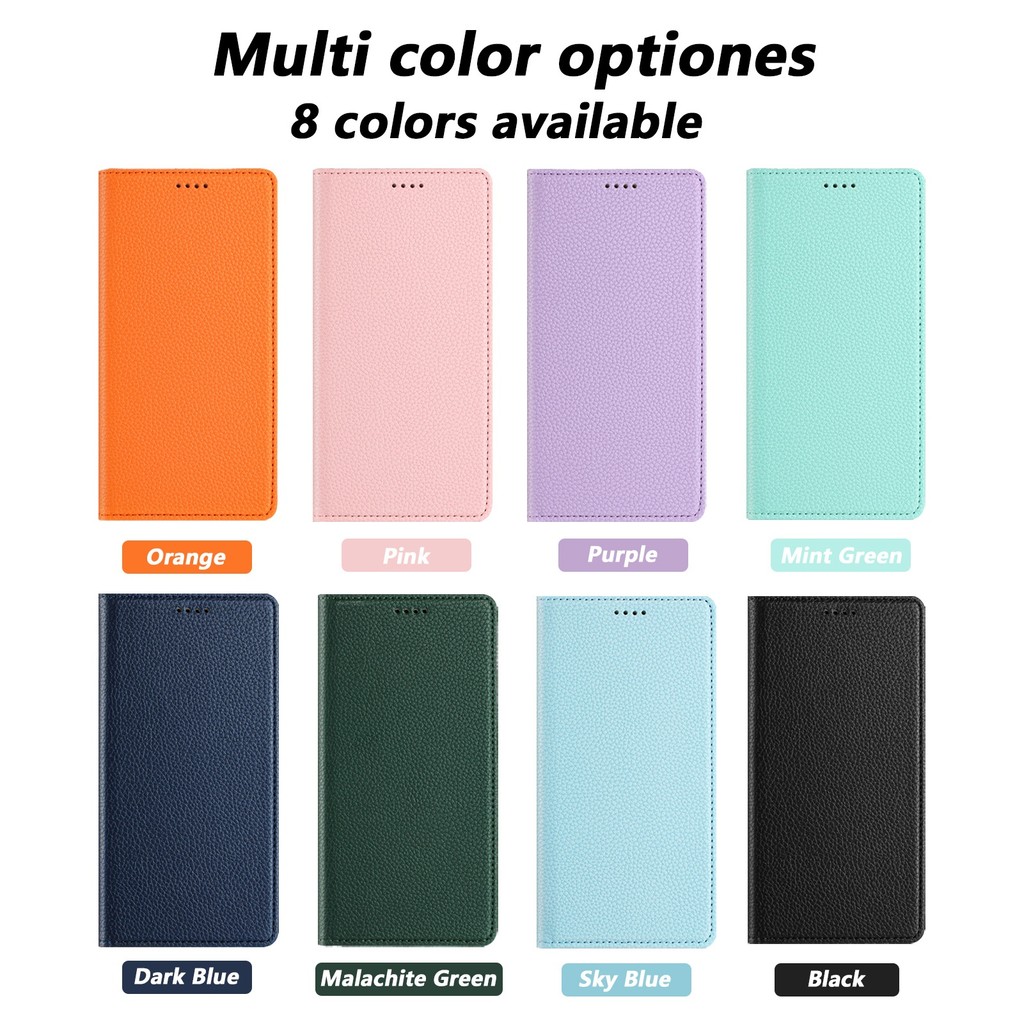 TCL Phone 2 T-mobile Revvl 7 Pro 5G Aquos sense 9 Plus R9 Wish 4 Magnetic RFID Blocking Phone Wallet