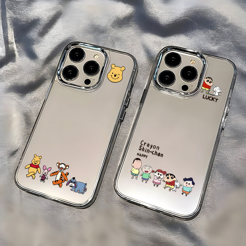 INS สำหรับ Samsung A56 A17 A07 A36 A06 A55 A22 A16 5G A26 A05S A54 S26 S25 Ultra เคสโทรศัพท์มือถือลายการ์ตูนใสกันกระแทก