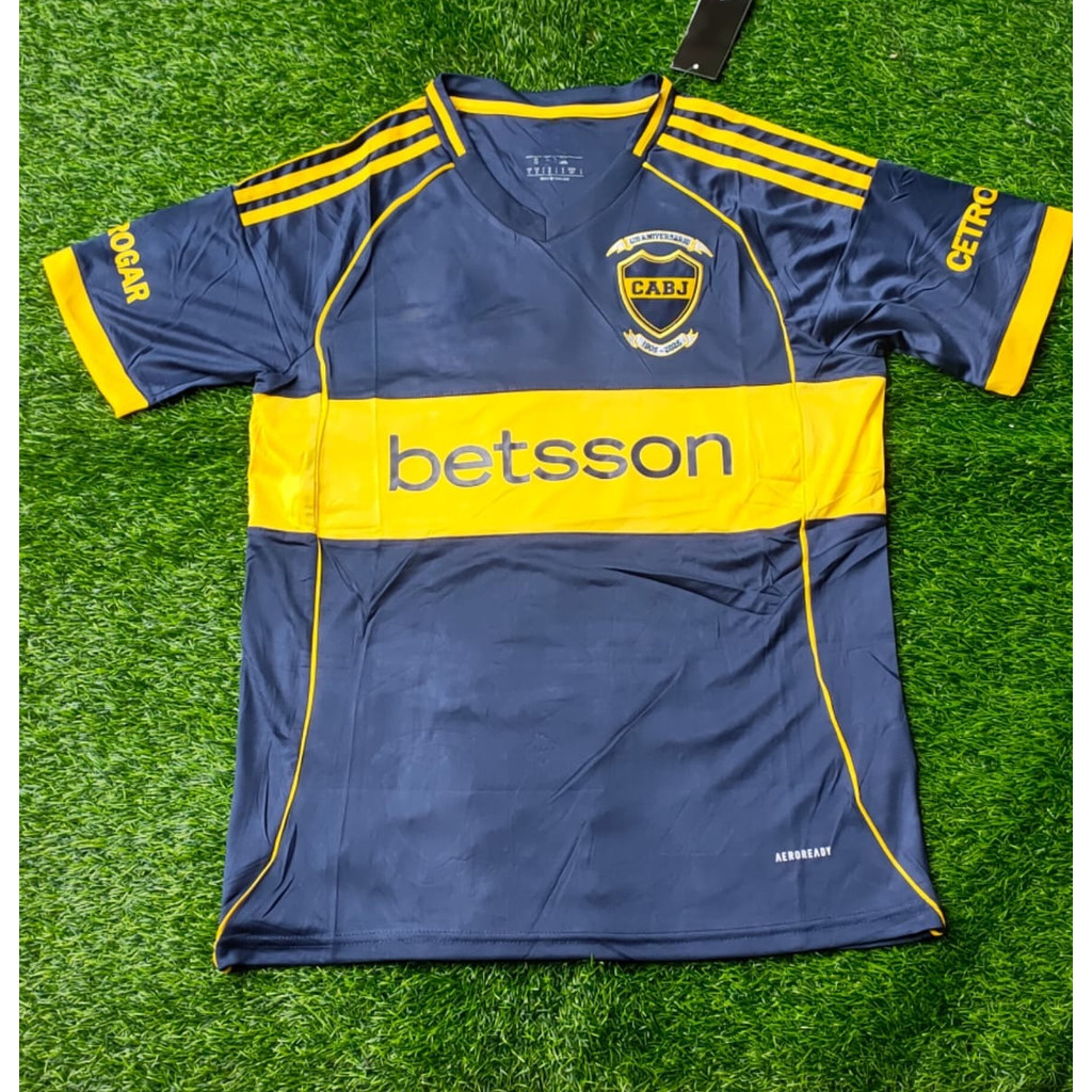 BOCA ANNIVERSARY HOME FOOTBALL JERSEY 2025/2026 FANS VERSION