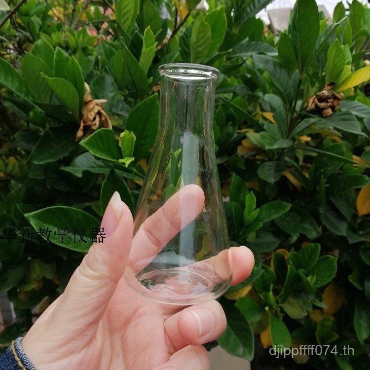 LOGO Light Flask 50ML100ML Non-Scale สามเหลี่ยมแก้ว 150ML250ML500ML Conical Flask 9HFP