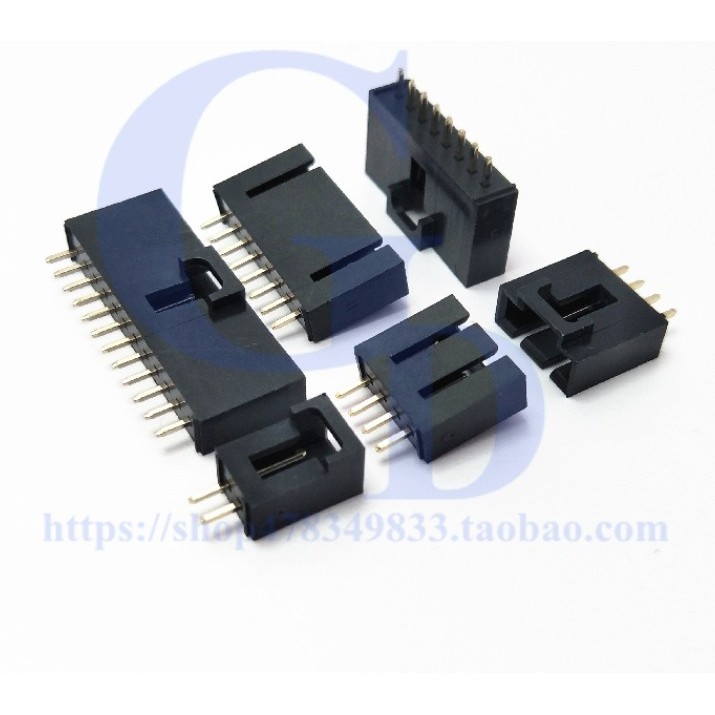 MX2.54 ล็อค Dupont Straight Pin Buckle Dupont CD-ROM Connector 2/3/4/5/6/7/8P