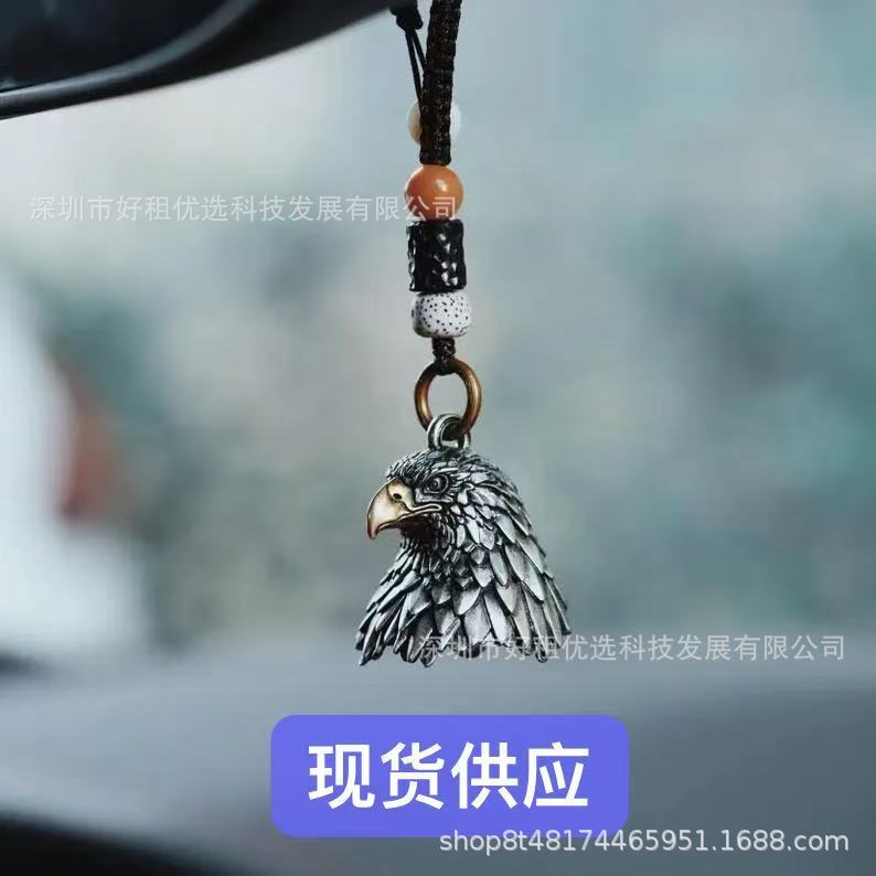 新品HD Eagle Clock - นาฬิการถจักรยานยนต์ Eagle Bronze