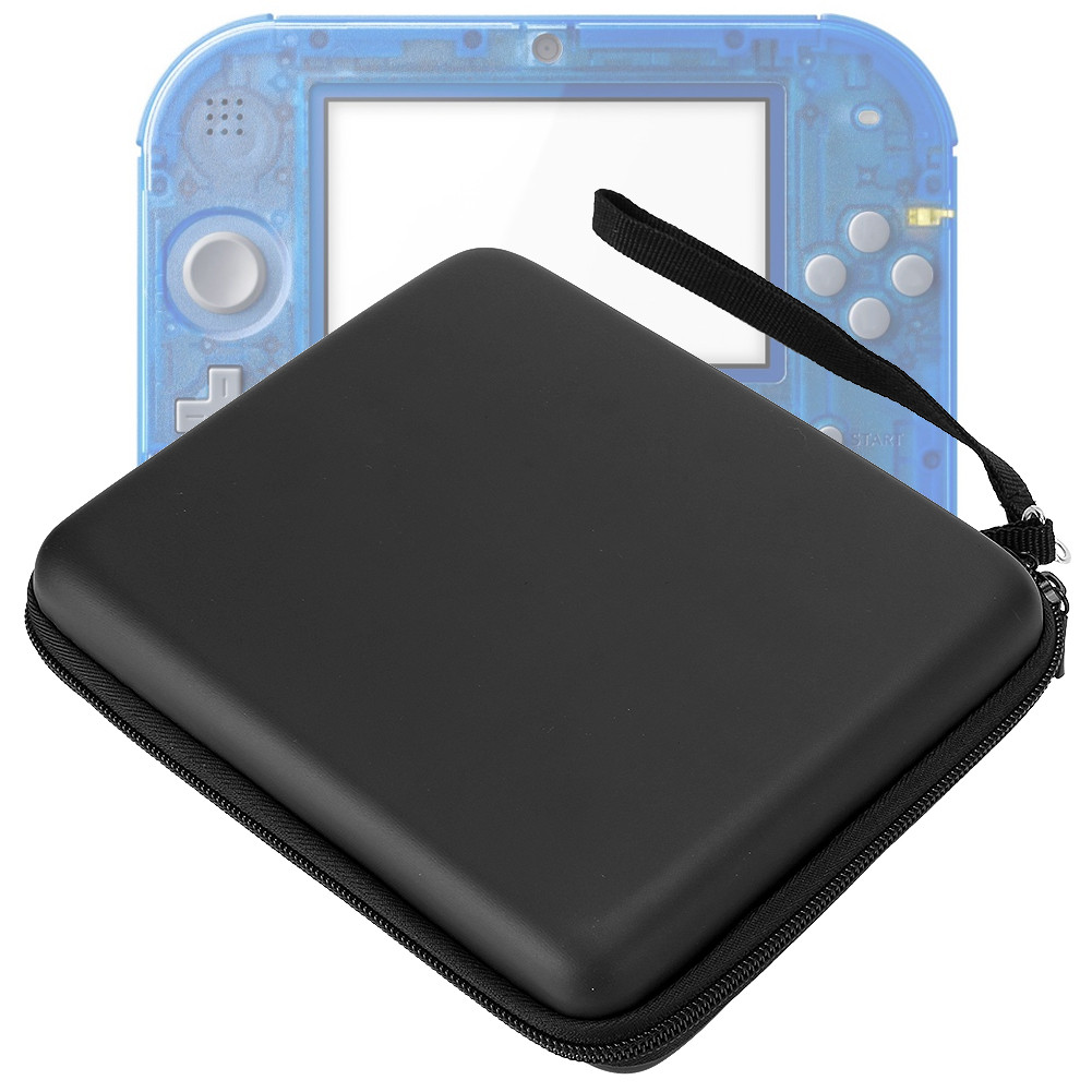 Sinhopsa SUNGOOYUE 2 ชิ้น EVA Hard Package Case Storage กระเป๋าแบบพกพาป้องกันสําหรับ 2DS เกมคอนโซล