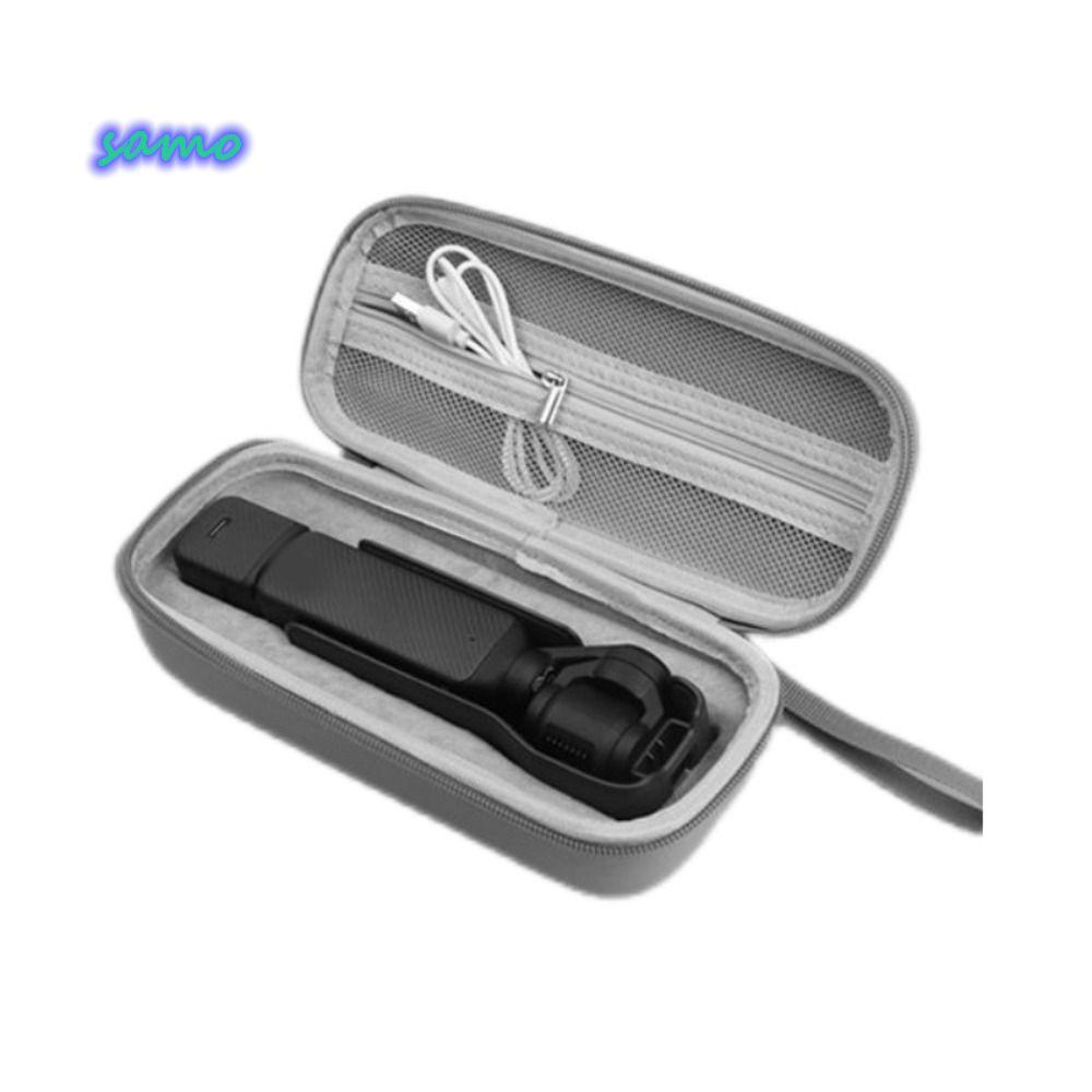 กระเป๋ากล้อง SAMO กันกระแทก กล้องแอคชั่นทนทาน , กระเป๋าถือป้องกันความจุขนาดใหญ่แบบพกพาสําหรับ DJI Osmo Pocket 3 อุปกรณ์เสริมสําหรับกล้อง