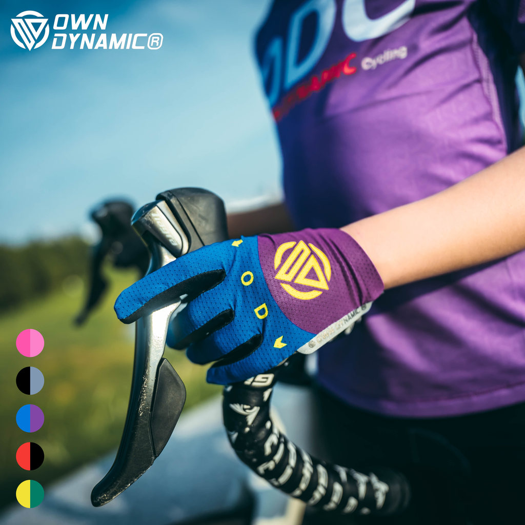 ถุงมือกีฬาสำหรับเด็ก ถุงมือกีฬา Own Dynamic ถุงมือกีฬา OD สำหรับเด็กปั่นจักรยานแบบยาวมือ