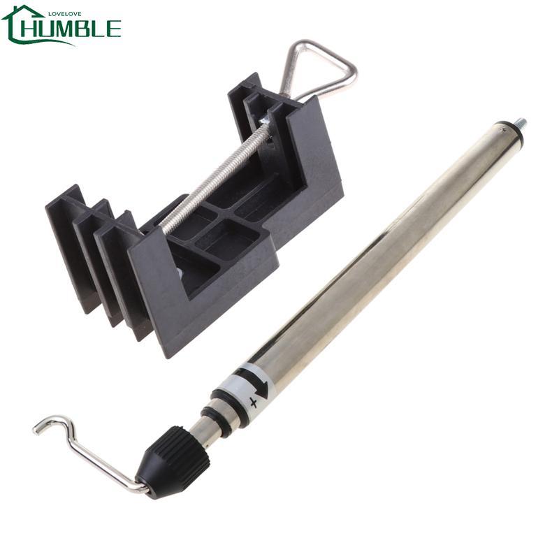 Humble Clamp-on Flex Shaft สว่านเครื่องเจียรแบบหมุน ขายึดขาตั้ง ไม้แขวนเสื้อพร้อมดาดฟ้า