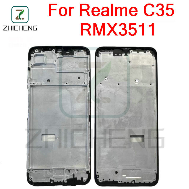 สําหรับ Realme C35 RMX3511 LCD กรอบด้านหน้า