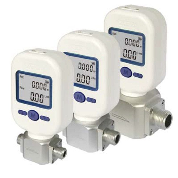 รุ่นอัพเกรด Flow Meter MF5712 แก๊ส FMIP