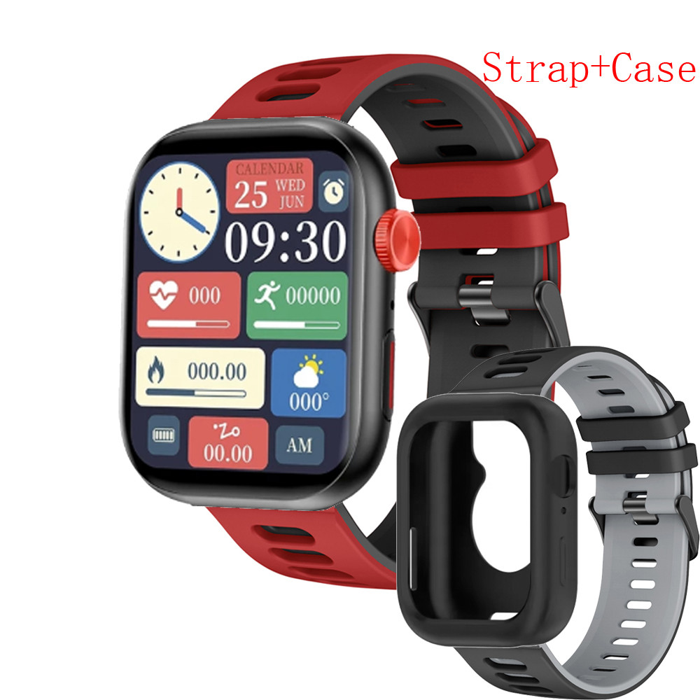 เคส GOOJODOQ FB047 Case สมาร์ทวอท์ชป้องกันหน้าจอฝาครอบอุปกรณ์เสริมสําหรับ GOOJODOQ สมาร์ทวอท์ช 5 Band สายรัดข้อมือสร้อยข้อมือนาฬิกาอุปกรณ์เสริม