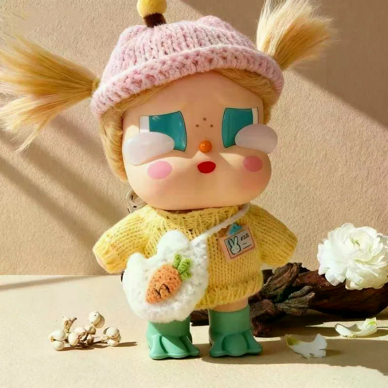 เฉพาะเสื้อผ้า Crybaby Crybaby Vacation Mode On Series Guru Guru Guru Yellow Sweater Set Replacement