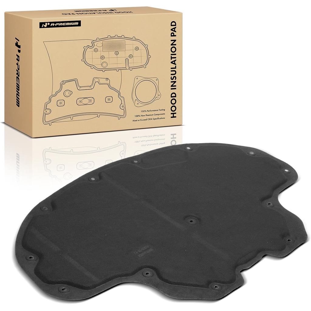 แผ่นฉนวนกันความร้อนฝากระโปรง A-Premium เข้ากันได้กับ Mercedes-Benz W206 Series C300 2022 2023 2024 2