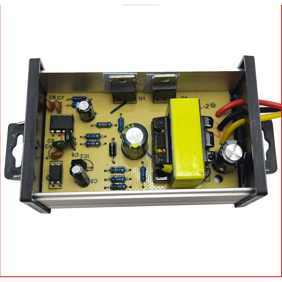 พร้อมส่ง กล่องแปลงไฟลดแรงดัน รถไฟฟ้า 36V-70V-120V เป็น 12V Step Down DC to DC converter 10A-20A - รูปที่ 7