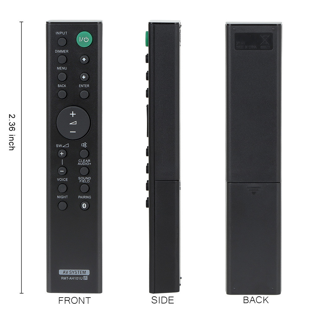 Sony RMT-AH101U Remote Control for Soundbar HT-CT380/HT-CT780