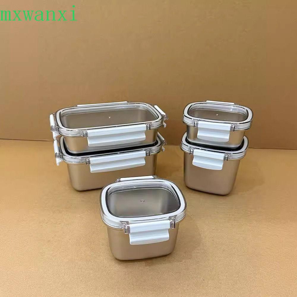 MXWANXI กล่องถนอมอาหาร 250ML/450ML/550ML/1000ML