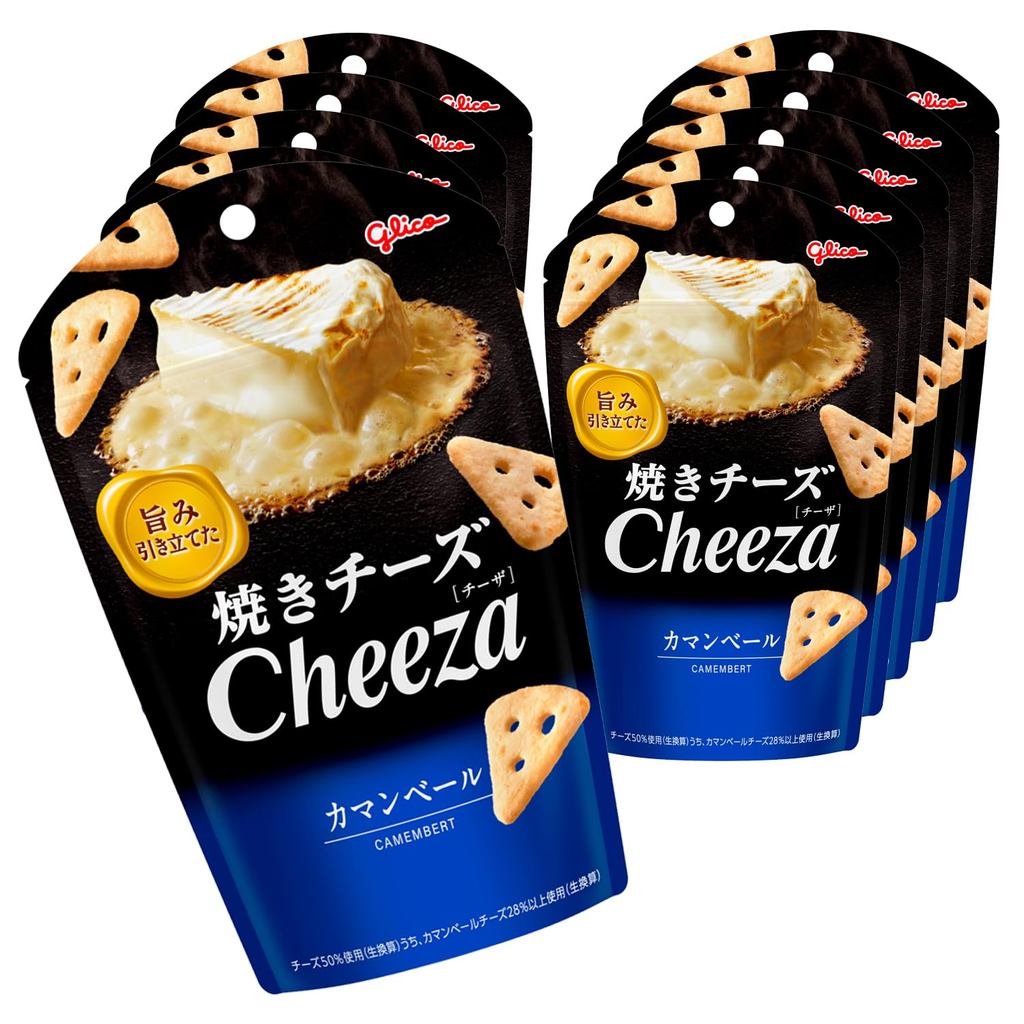 Ezaki Glico Cheesa (Camembert) 32g x 10 bags