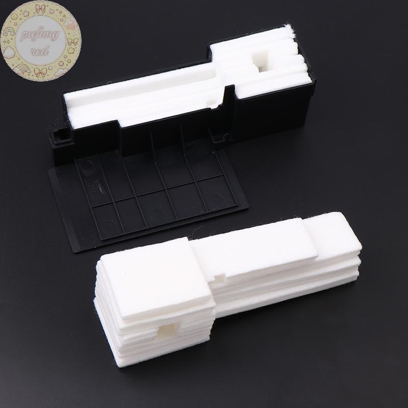 PURED ถังเก็บขยะ Pad ฟองน้ําสําหรับ Epson L210 L395 L380 L355 L220 L120 L382 L365 L455 L475 หมึกเสีย
