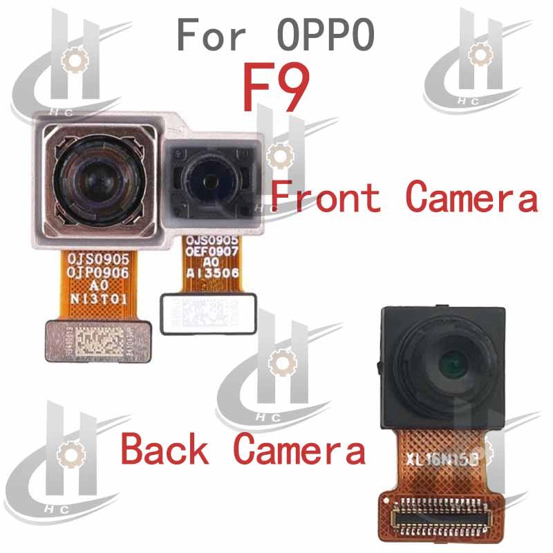 ใหม่ด้านหน้าด้านหลังกล้องสําหรับ OPPO F9 / A7X หลัก Facing กล้องโมดูล Flex เปลี่ยนอะไหล่