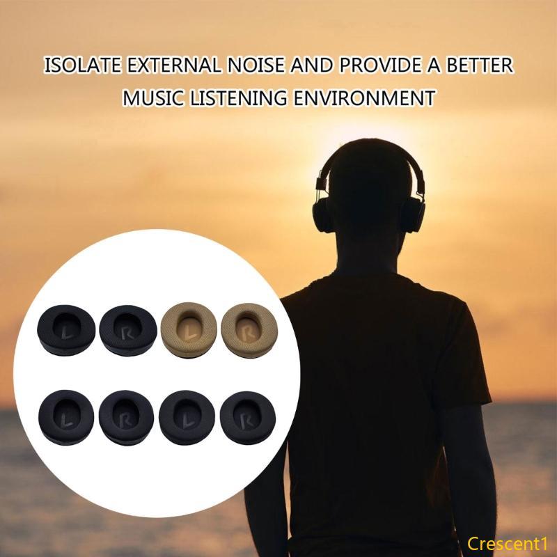 Soft Sponge Ear Cushions For FiiO FT1 Headphones Comfortable Fit Noise Isolation
