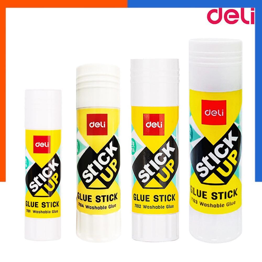 กาวแท่ง Deli [1 แท่ง] 9g/15g/21g/36g กาวหลอด กาว สีขาว Glue Stick Deli Stick up US.Station