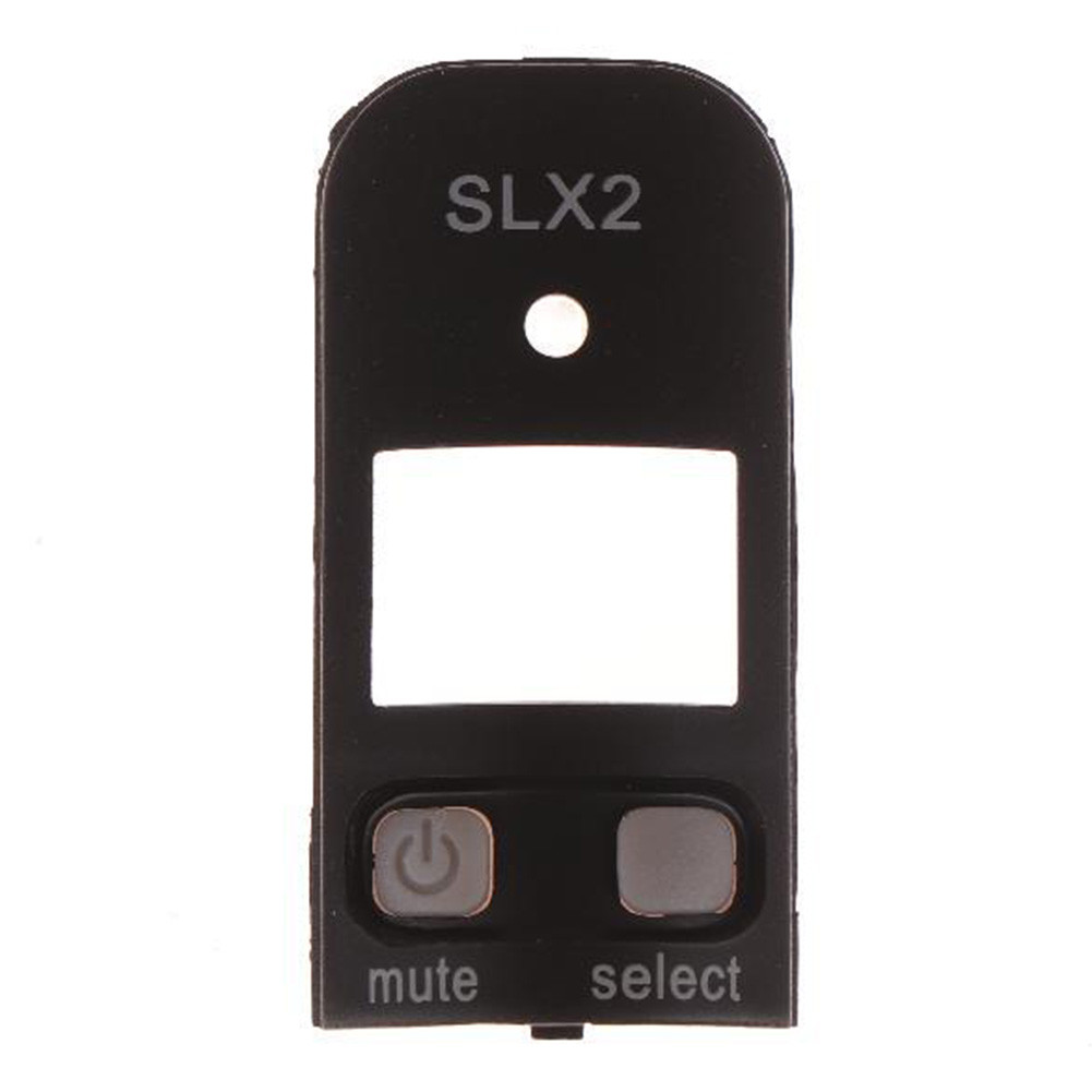 สวิตช์ยางสีดําไมโครโฟนไร้สายสําหรับพลังงานและปิดเสียงสําหรับการใช้งาน PGX2