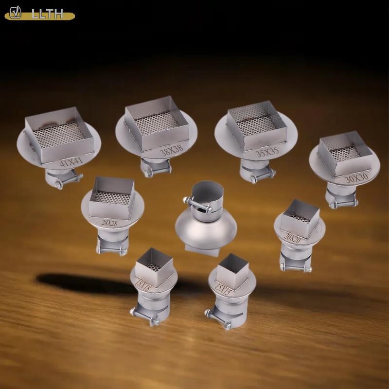 LLTH BGA หัวฉีด SMD เชื่อมหัวฉีด 850 สถานีเชื่อมร้อนหัวฉีดสําหรับ WEP YIHUA 853AAA SAIKE ATTEN 909D 