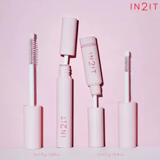In2it Pro Lash Mascara & Base 5g #PLM12-SB อินทูอิท มาสคาร่าเนื้อเจลใส.
