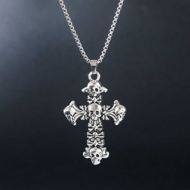 สร้อยคอมetallicaแบบย้อนยุคสำหรับผู้ชาย ออกแบบโดยใช้วัสดุเหล็กไทเทเนียม - รูปที่ 7