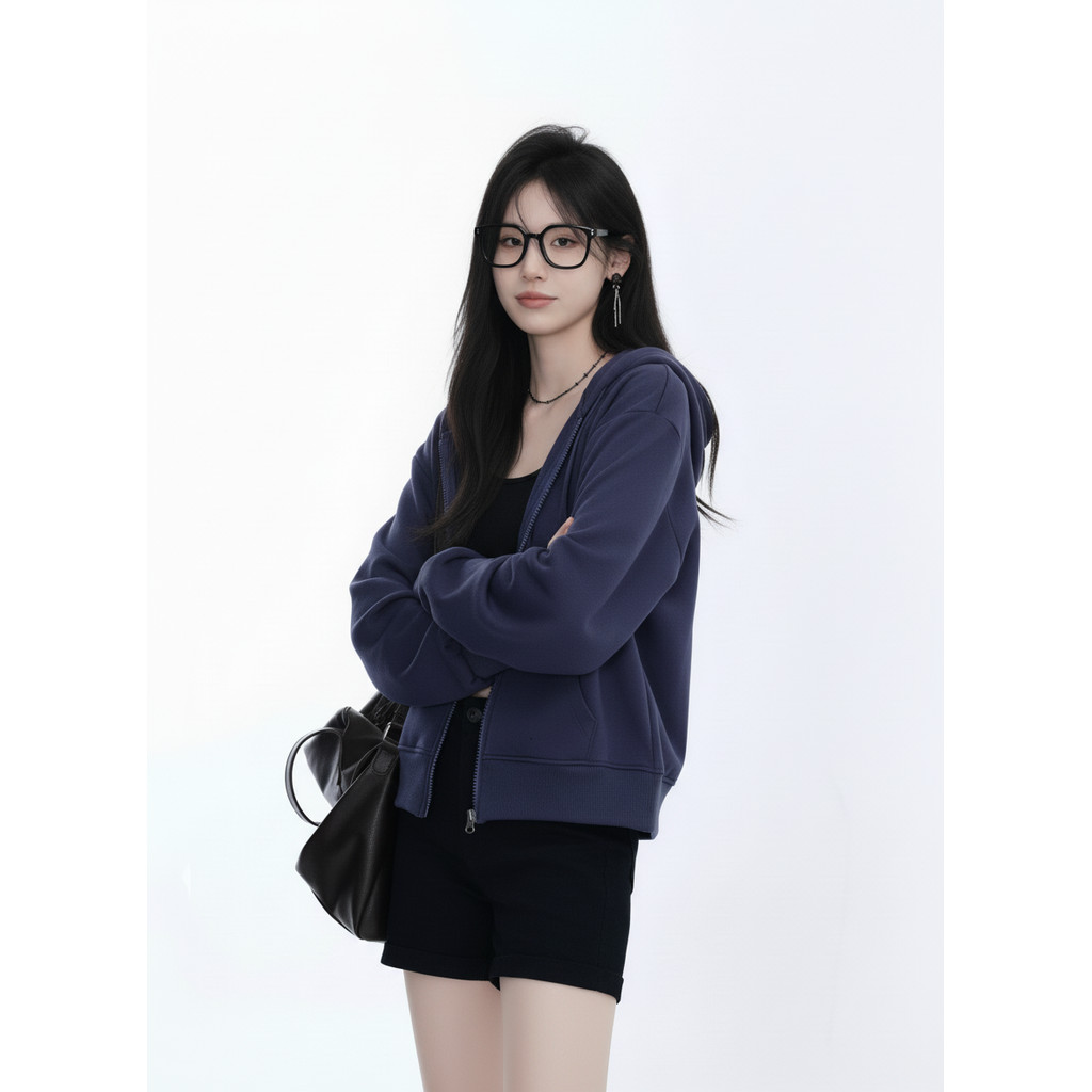 SUIKONE ซุยโคเนะ สเวตเชิ้ตแฟชั่นเรียบง่ายสำหรับผู้ชาย เหมาะสำหรับการเล่นกีฬาและการสวมใส่ในวันหยุด — صورة 8