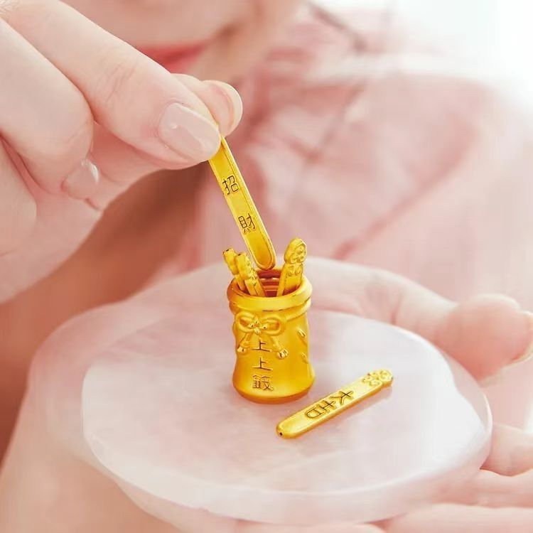 12/รูปแบบใหม่ Creative God of Wealth God of Wealth Sign บน Lottery สามารถเดสก์ท็อป Gadget เครื่องประ