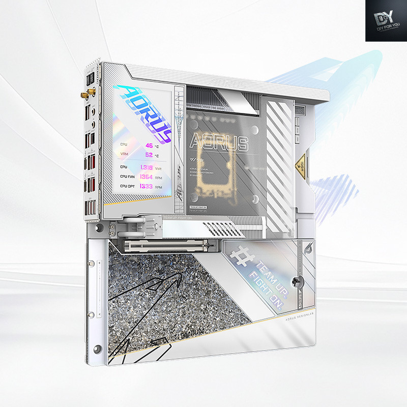 DIY FOR YOU MAINBOARD (เมนบอร์ด) Gigabyte Z790 AORUS XTREME X ICE Limited Edition  เมนบอร์ดแกะสลักไท