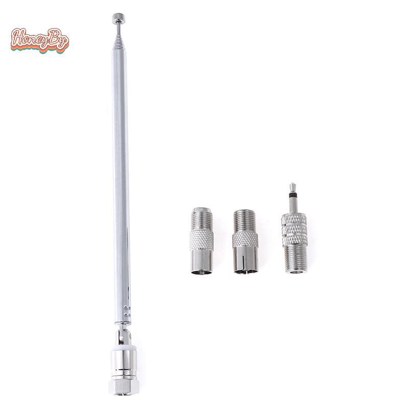 Honebird F ประเภทวิทยุเสาอากาศกล้องส่องทางไกล 75 โอห์มพร้อมอะแดปเตอร์ทีวี / 3.5 มม. Nice