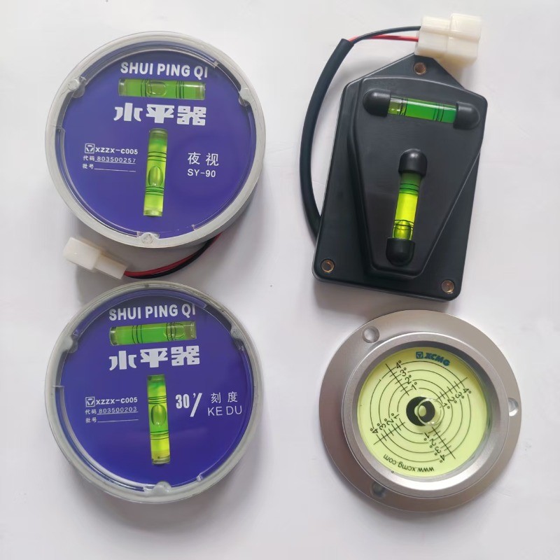 Zoomlion Liugong XCMG Crane Level Gauge อุปกรณ์วัดระดับสำหรับรถเครน