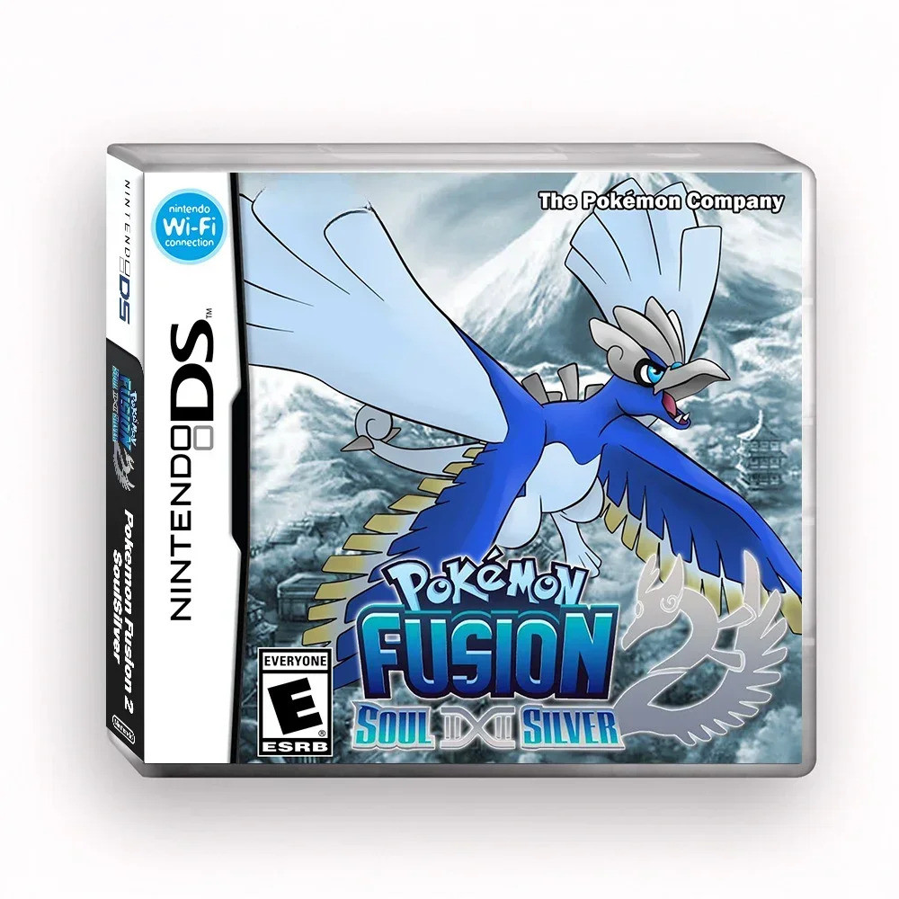 การ์ดเกม Pokemon Nds Pokémon Fusion 2 - Hearts Gold French / Soul Silver Spain Game