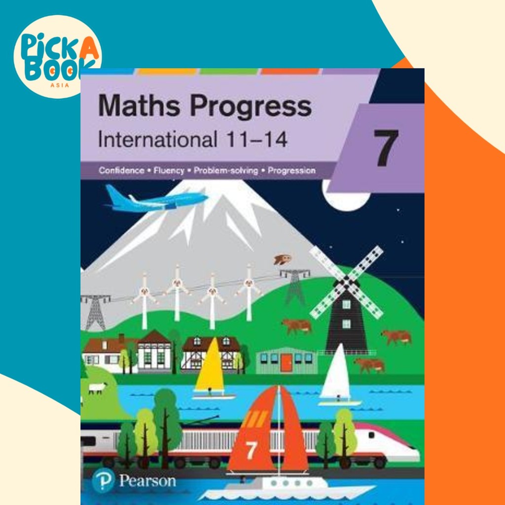 หนังสือนักเรียน Maths Progress International Year 7 โดย Naomi Norman (ฉบับสหราชอาณาจักร ปกอ่อน)